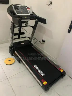 German Machine Treadmill 2.5hp With Massager, Dumbbell, Mp3.