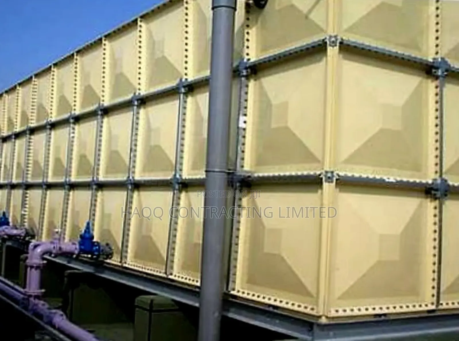 Fibreglass Water Tank Construction/70+Completed Projects