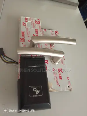Hotel Door Lock Silver
