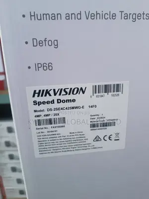Hik Vision Colour Vu 4MP PTZ Network Camera