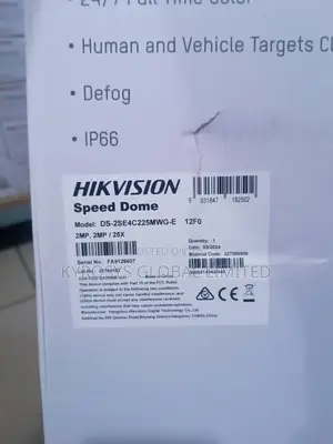 Hik Vision Colour Vu 2MP PTZ Network Camera