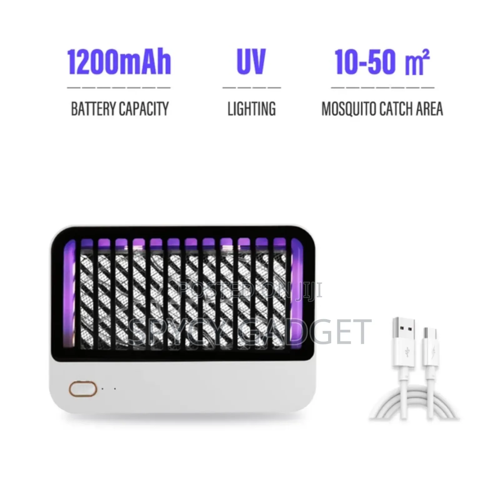 Uv Electric Mosquito Killer Lamp Usb Rechargeable