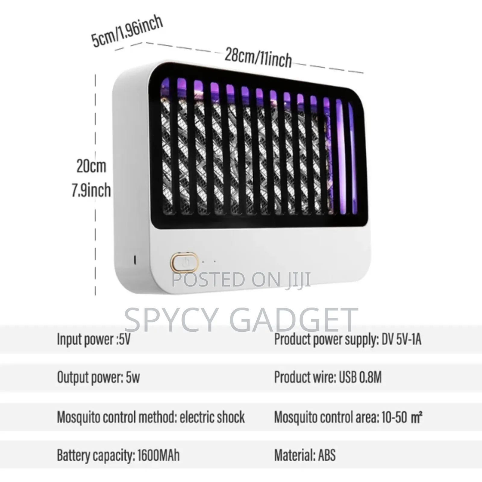 Uv Electric Mosquito Killer Lamp Usb Rechargeable