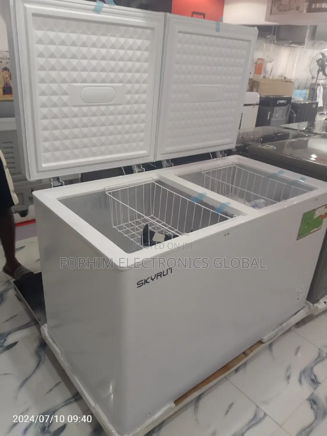 Skyrun (Double-Double) Freezer.