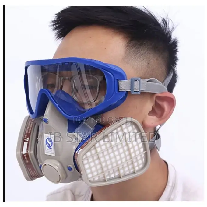 Breathe Safe & See Clearly: Reusable Mask & Goggles