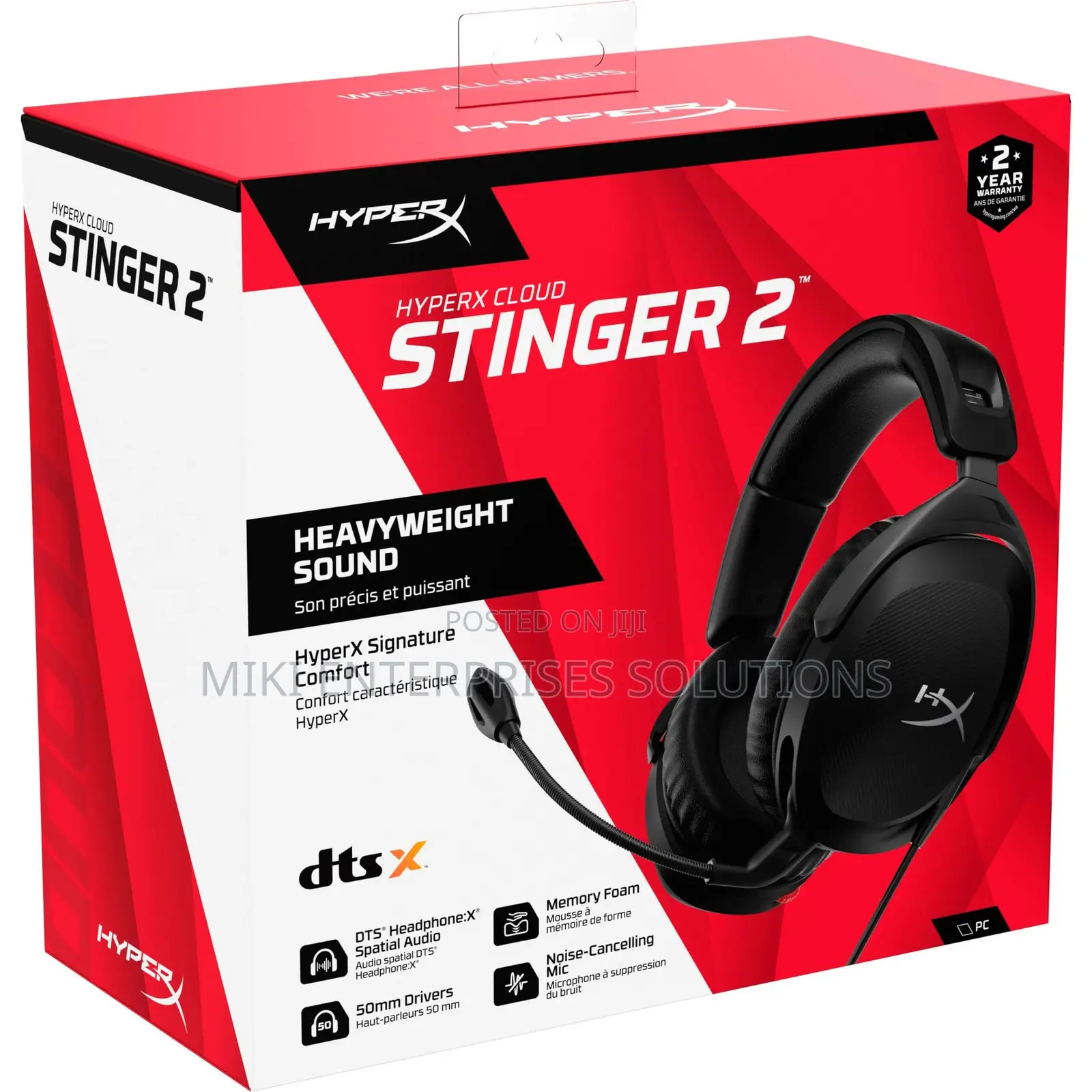 Hyperx 683l9aa Core Gaming Headset