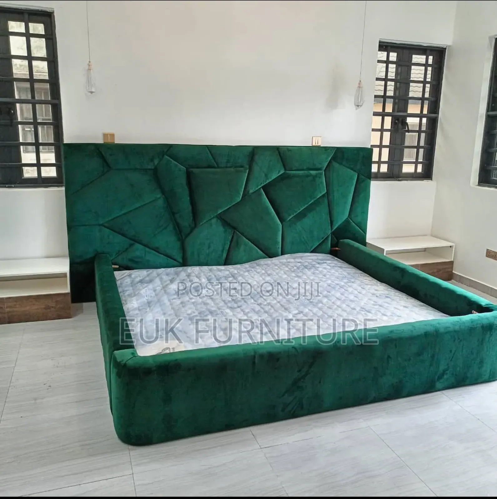 6 by 6 Upholstery Bedframe