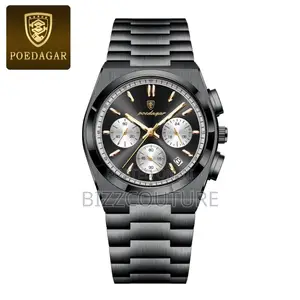 Original Poedagar Quartz Black Watch Is Available