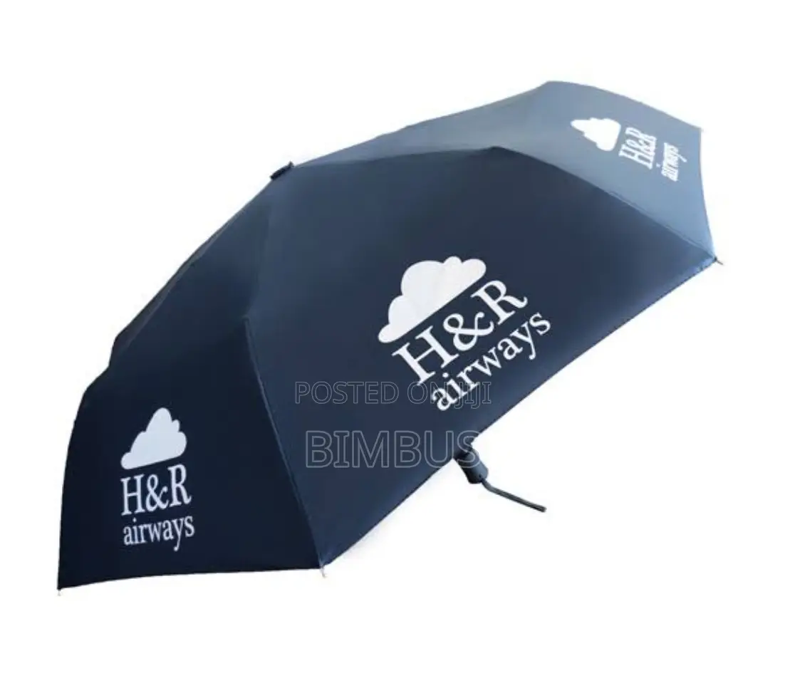 Branded Three Fold Umbrella