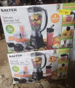 Deluxe 3-in-1 Blender Set Food Processor - 400W