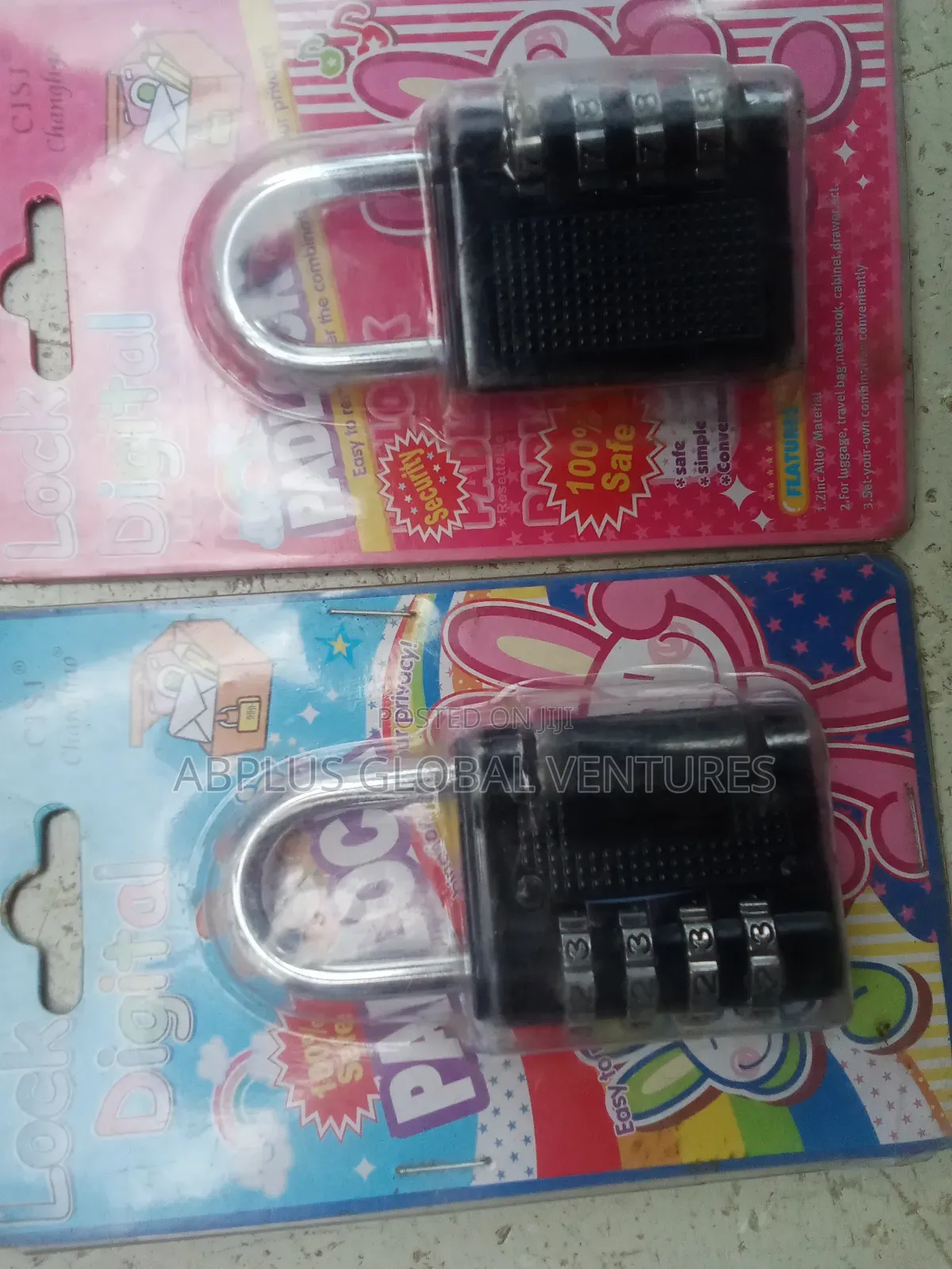 Resettable Combination Padlock