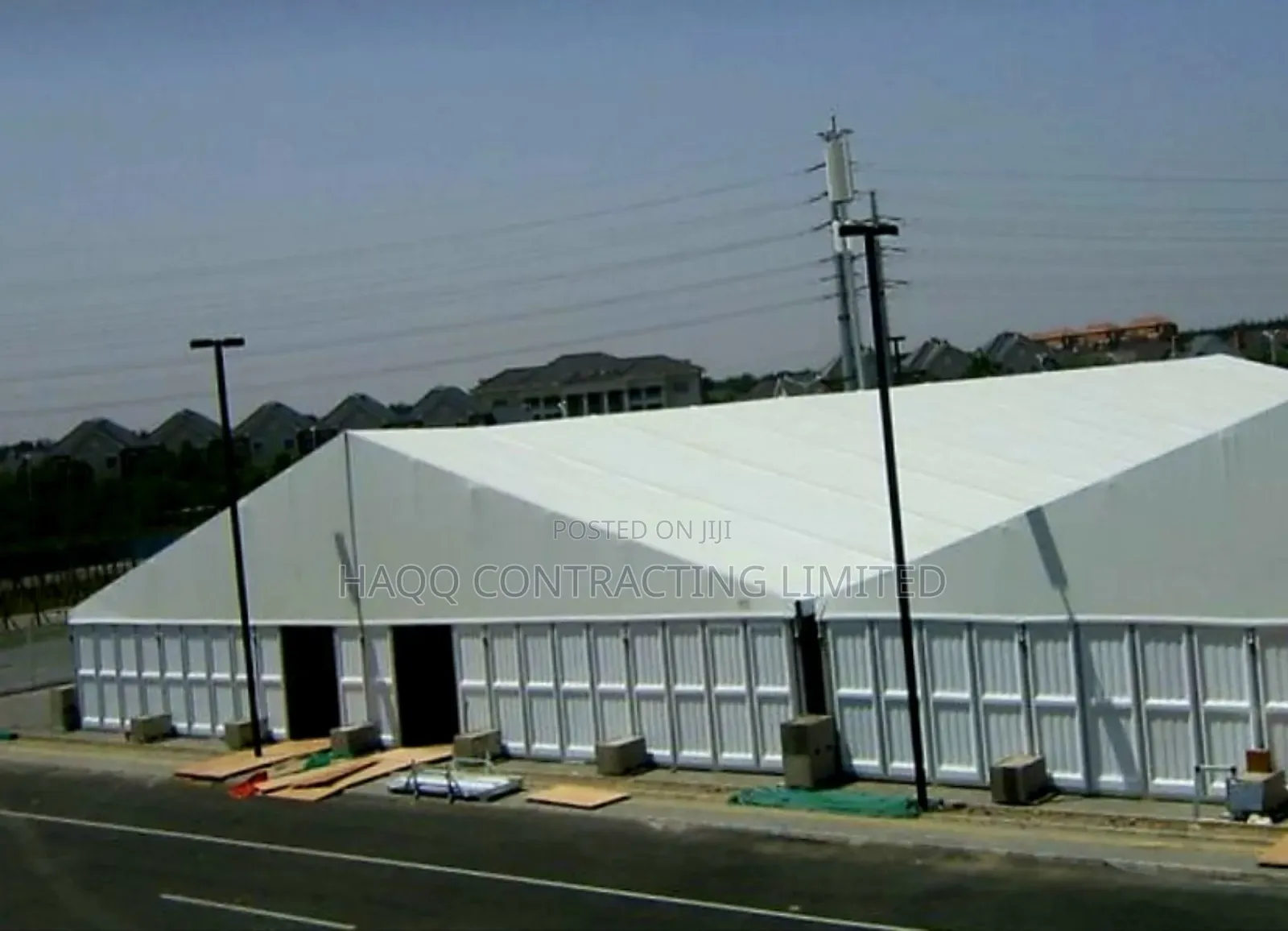 Warehouse Tent Construction