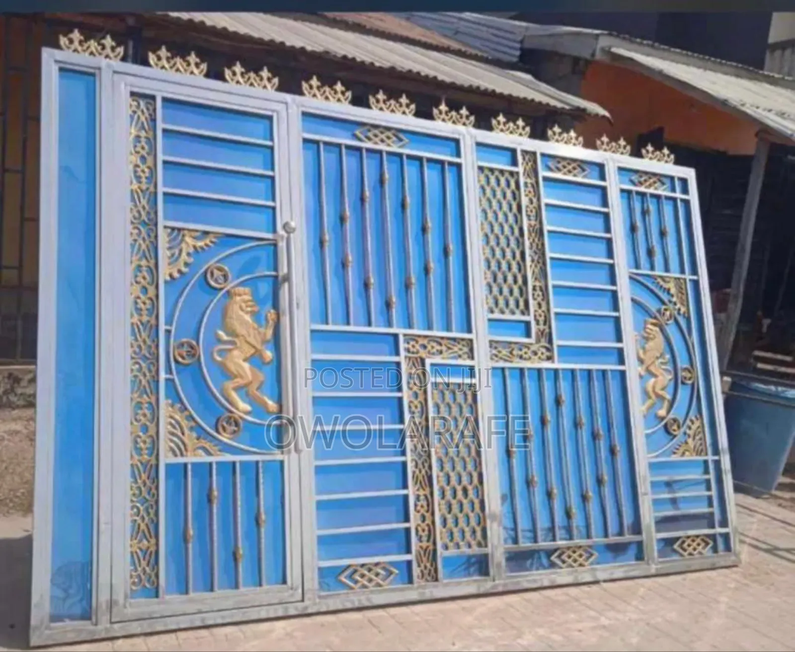 Harmony Stainless Steel Blue Gate