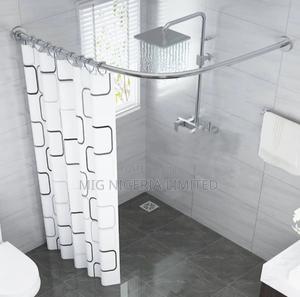 Curve Shape,C Shape Shower Curtain Rod 90cmx90cm 2pc Pack in Yaba ...