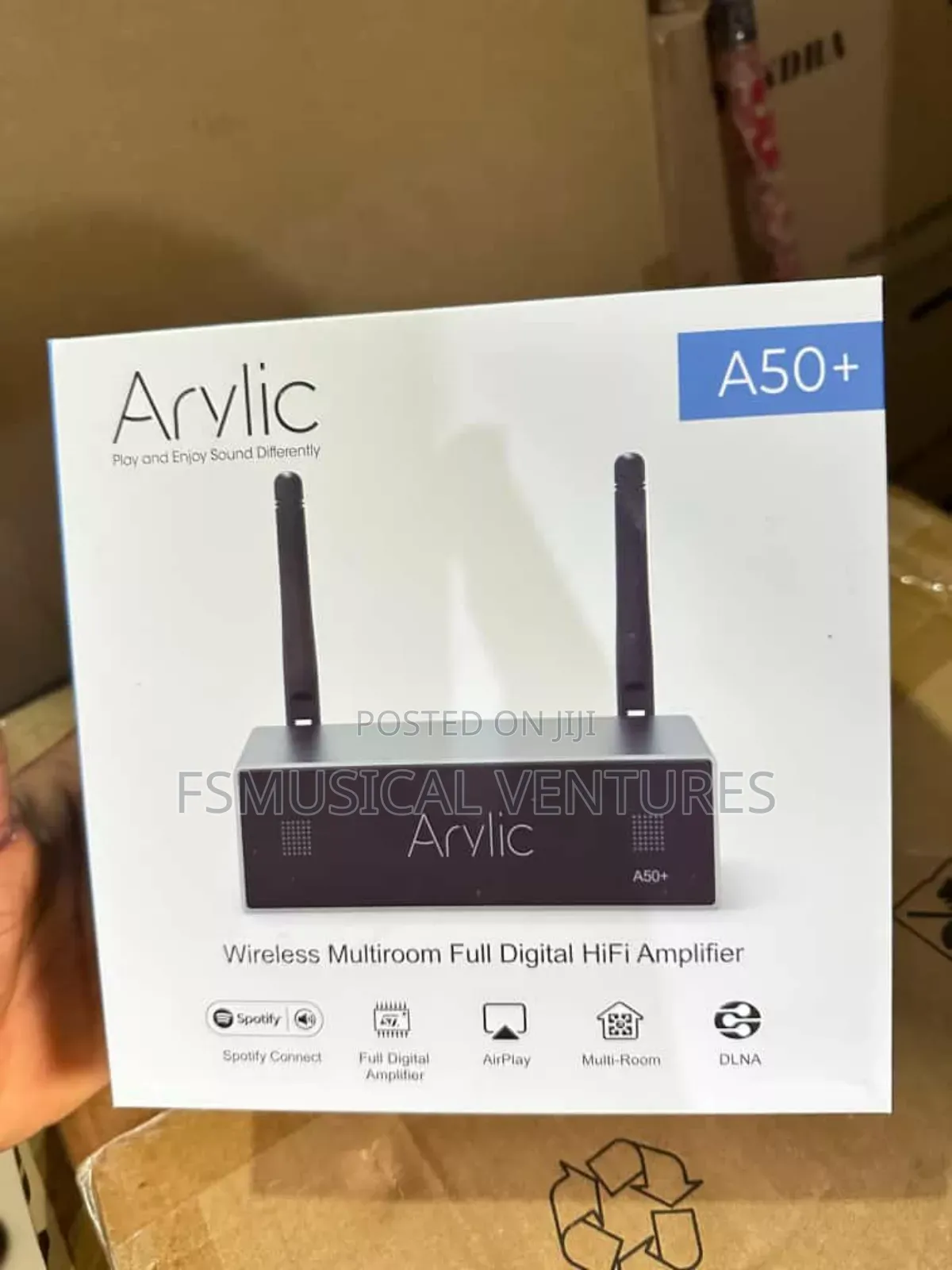 ARYLIC A50+ Wireless Multiroom Full Digital Hi-Fi Amplifier