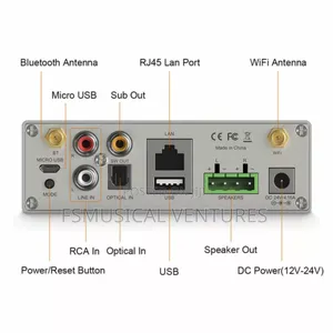 ARYLIC A50+ Wireless Multiroom Full Digital Hi-Fi Amplifier