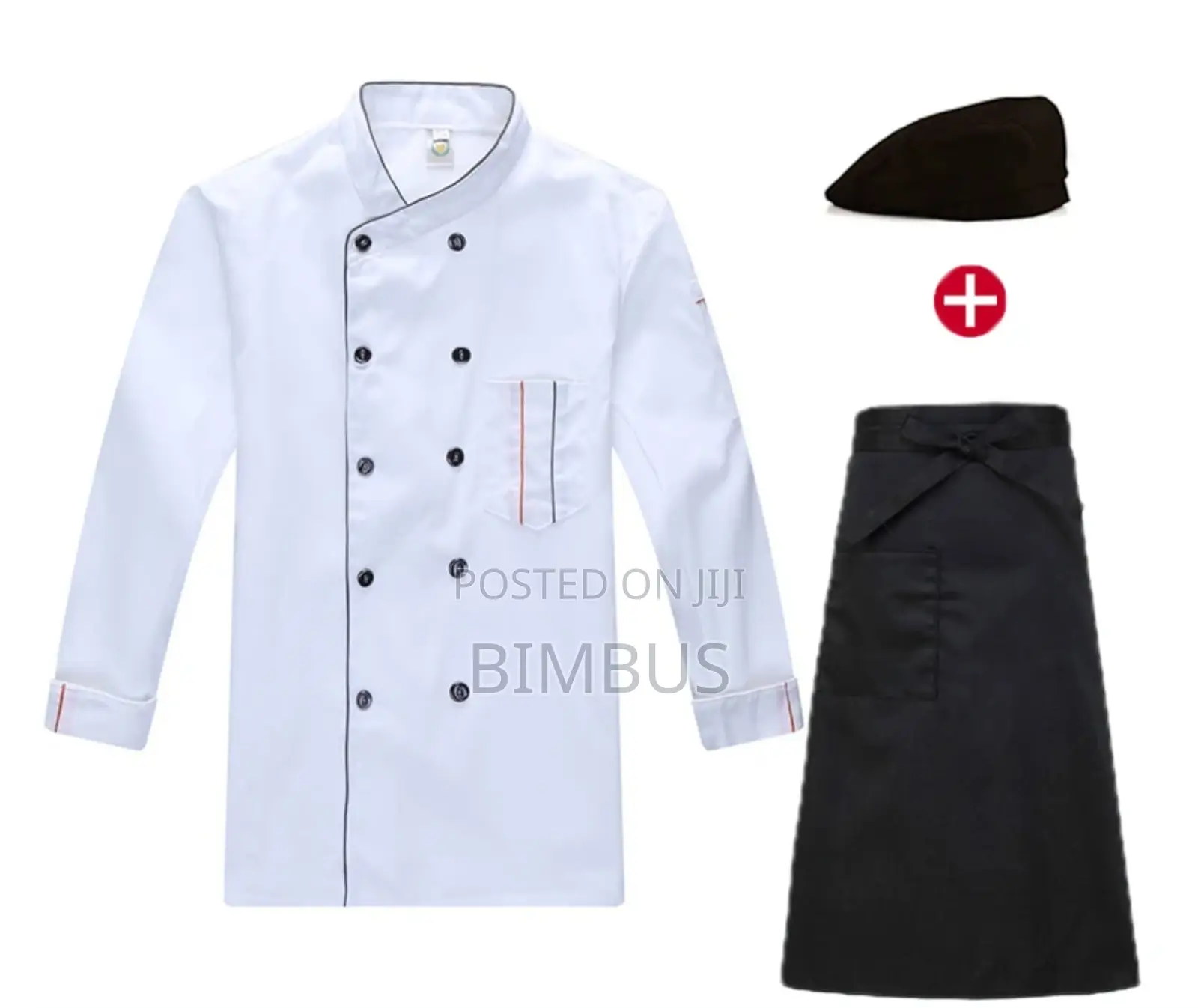 Chef Hat + Jacket + Apron