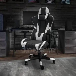 Furgle Gaming/Office Chair -White Black