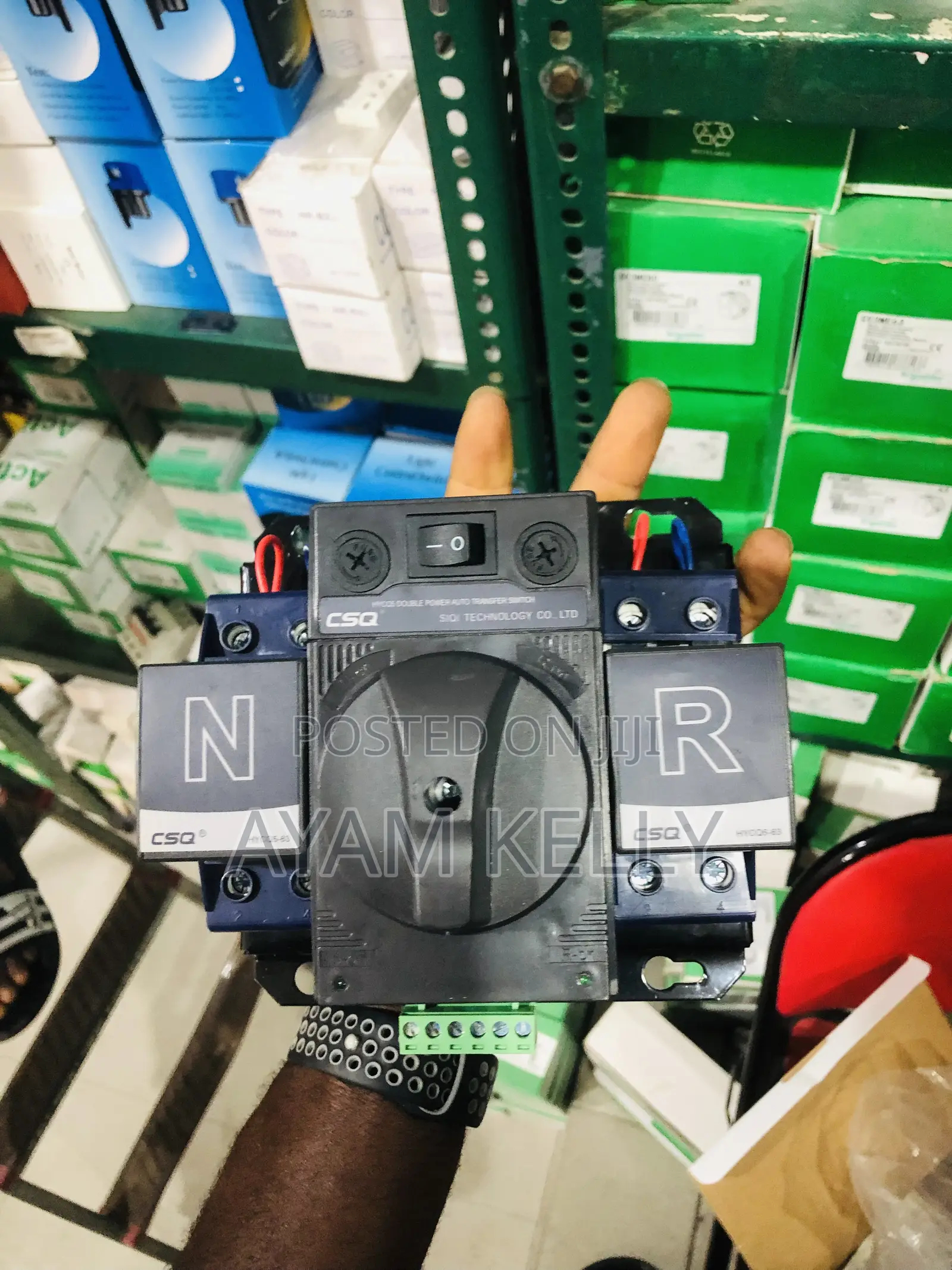 Automatic Change Over Single Phase 63amps