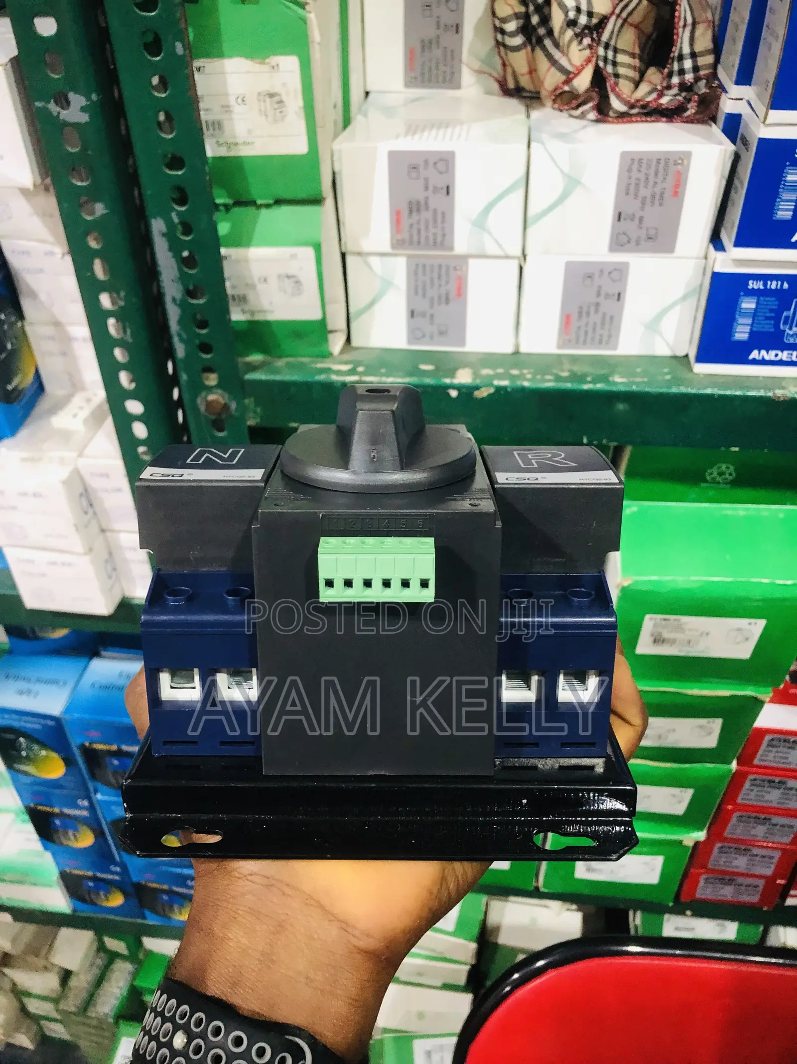 Automatic Change Over Single Phase 63amps