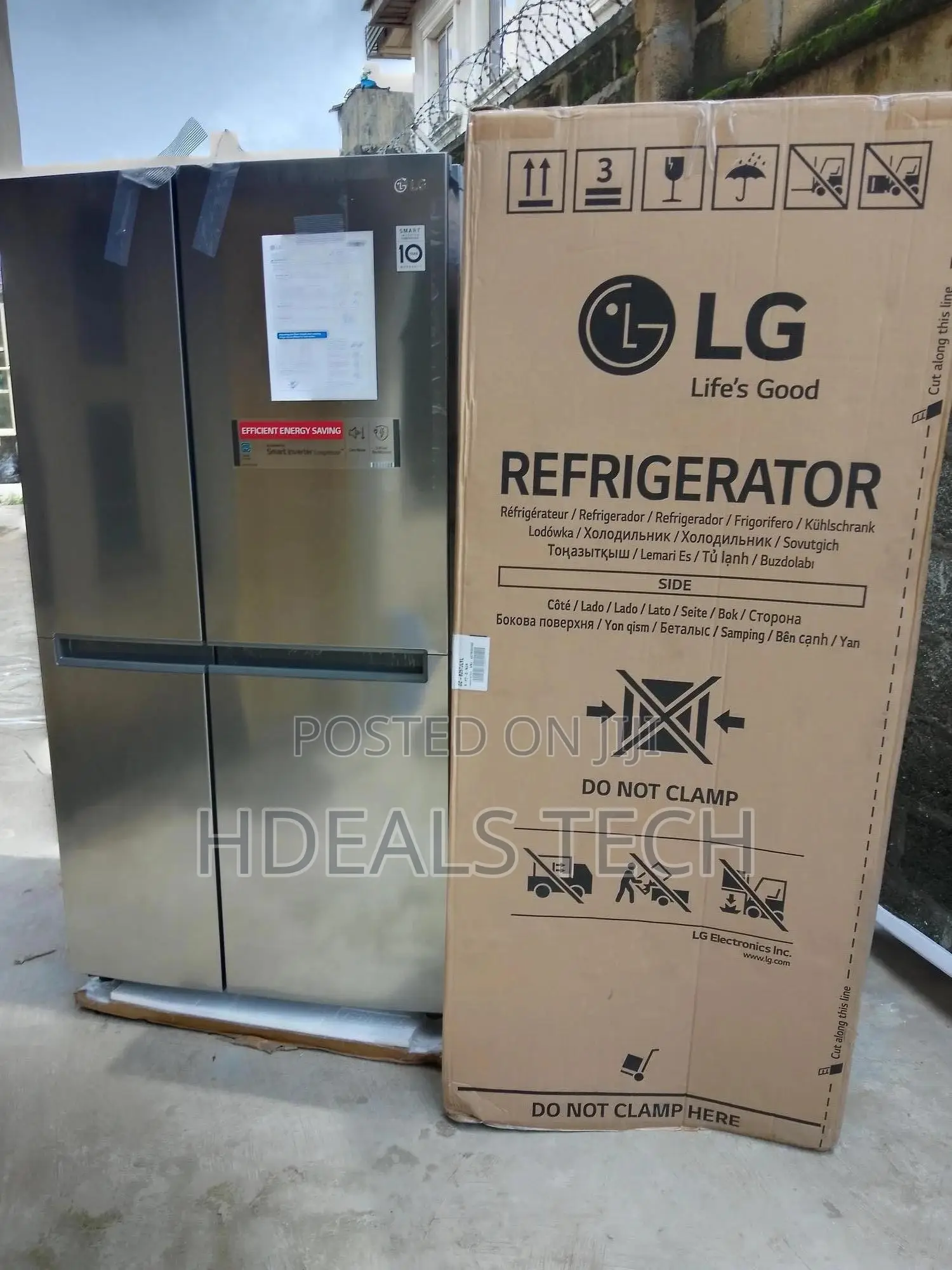 Quality LG Side by Side Refrigerator - DOUBLE DOOR
