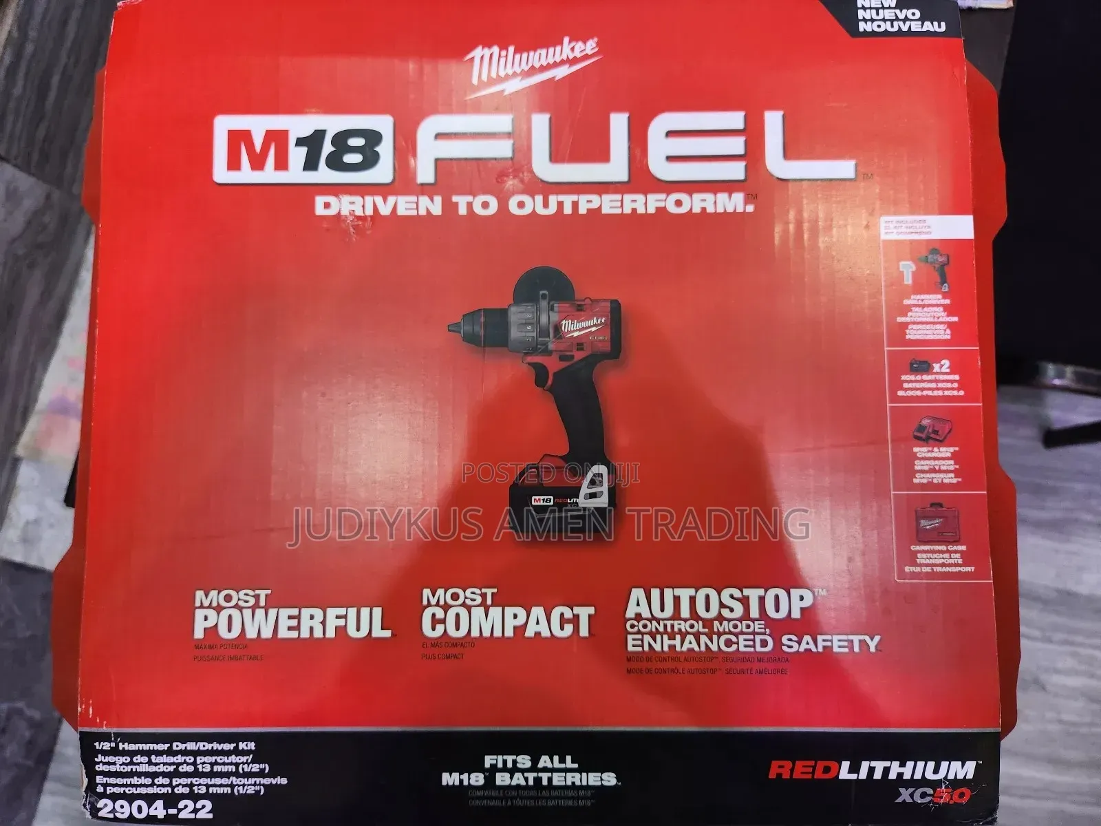 Milwaukee M18 Cordless Drilling Machine