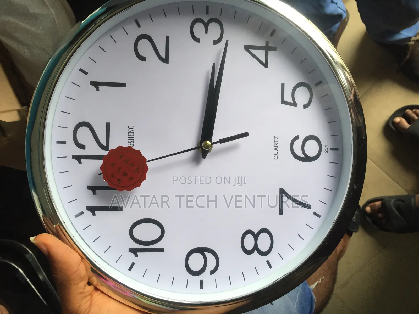 Spy Wall Clock Camera