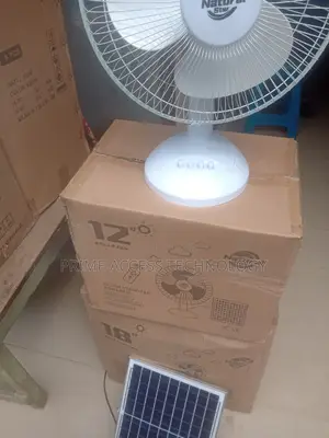 Long Lasting Table Solar Fan