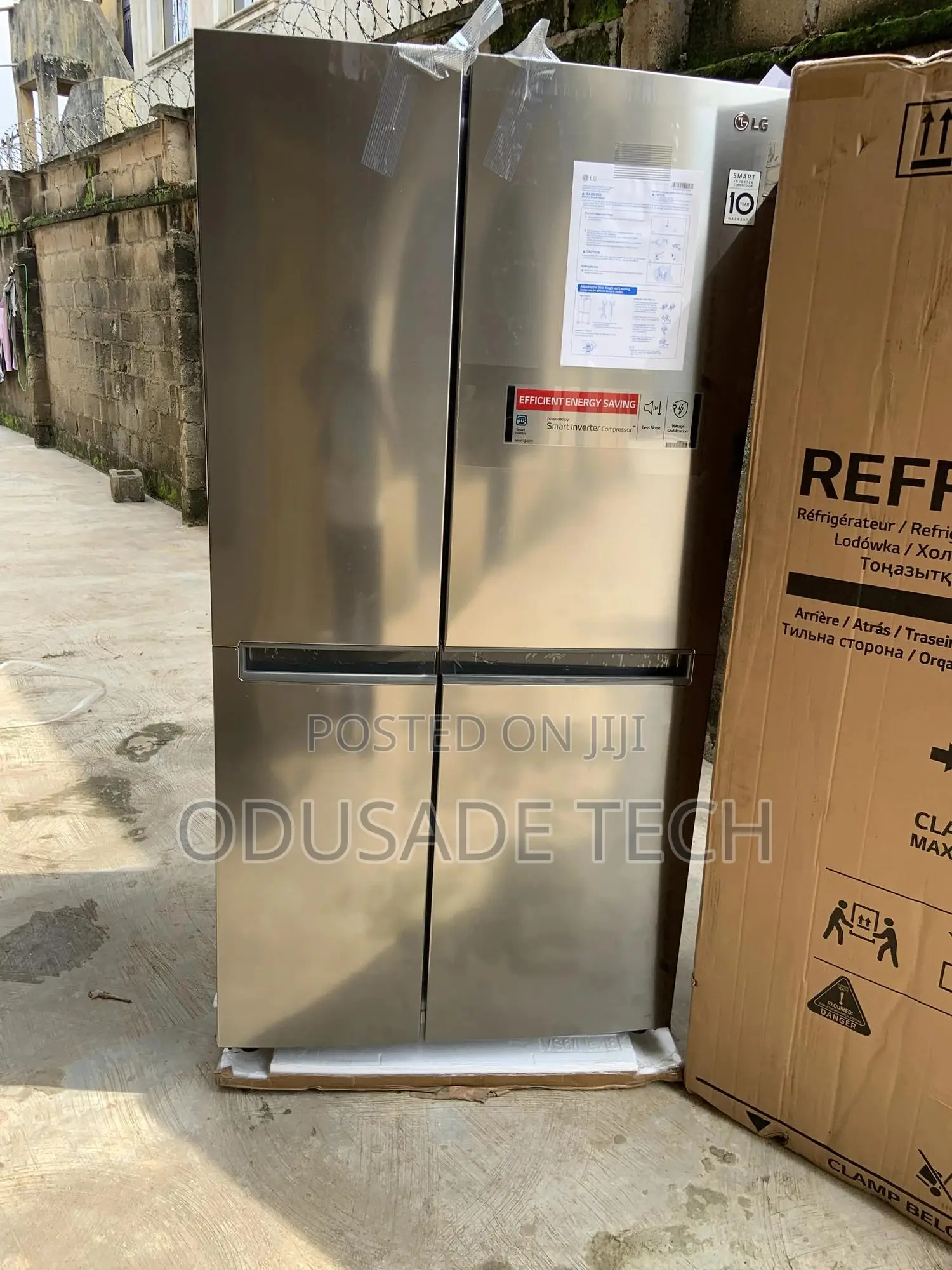 User Friendly LG 688L Side-by-Siderefrigerator Ref 257jlyl-B