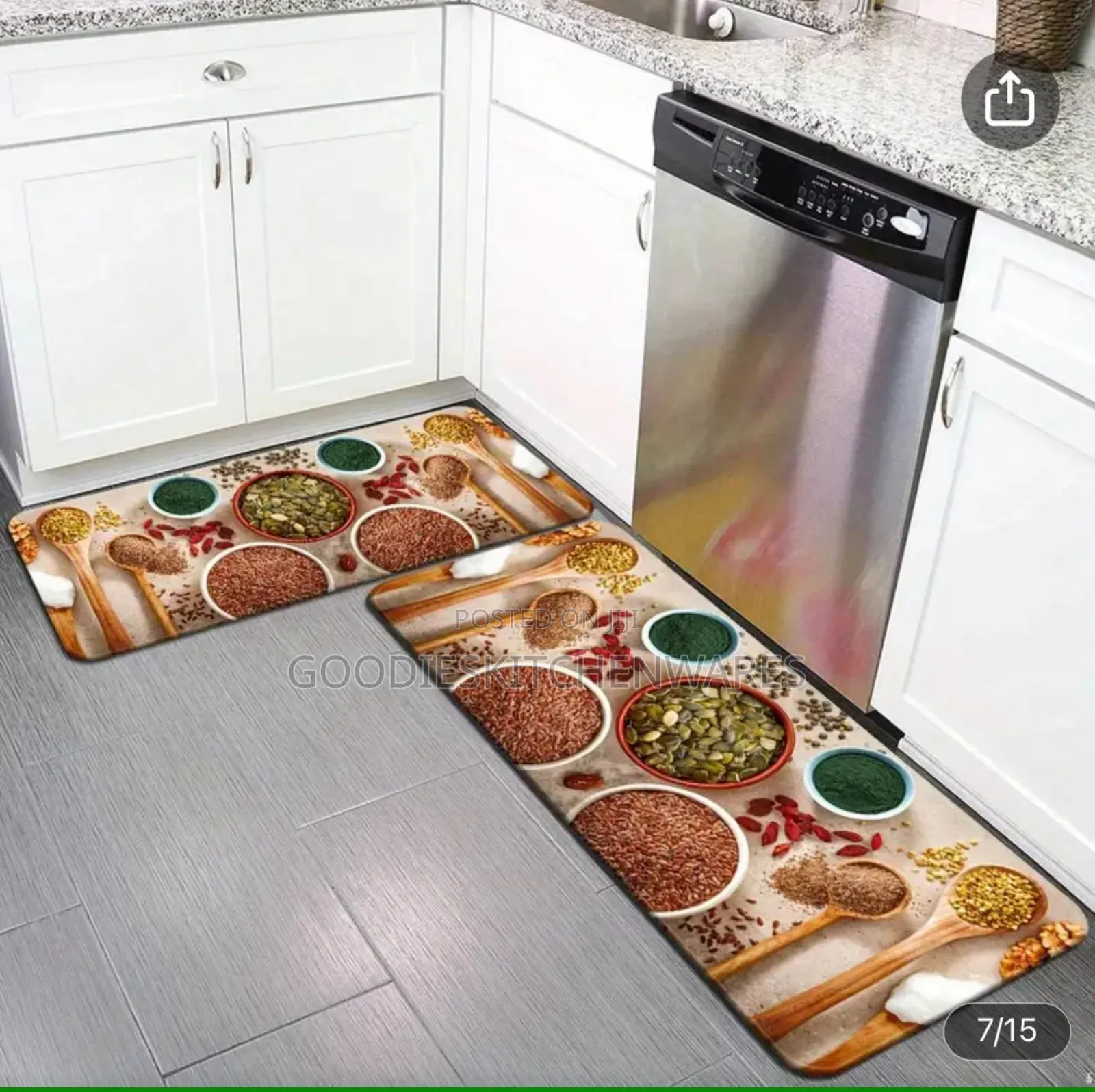 2 in 1 Kitchen Runner Mat