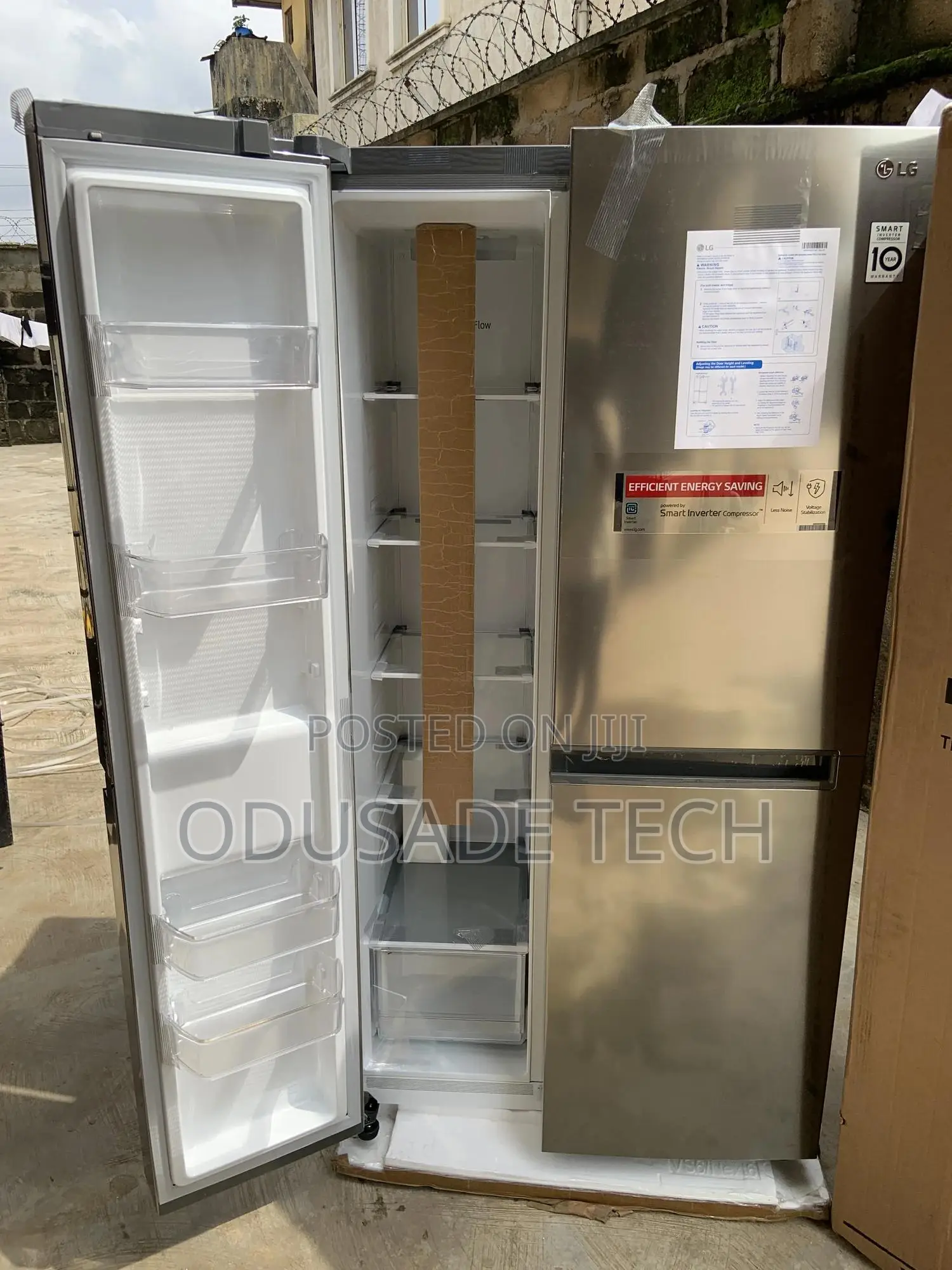 New in LG 688L Side-by-Side Refrigerator REF 257 JLYL-B