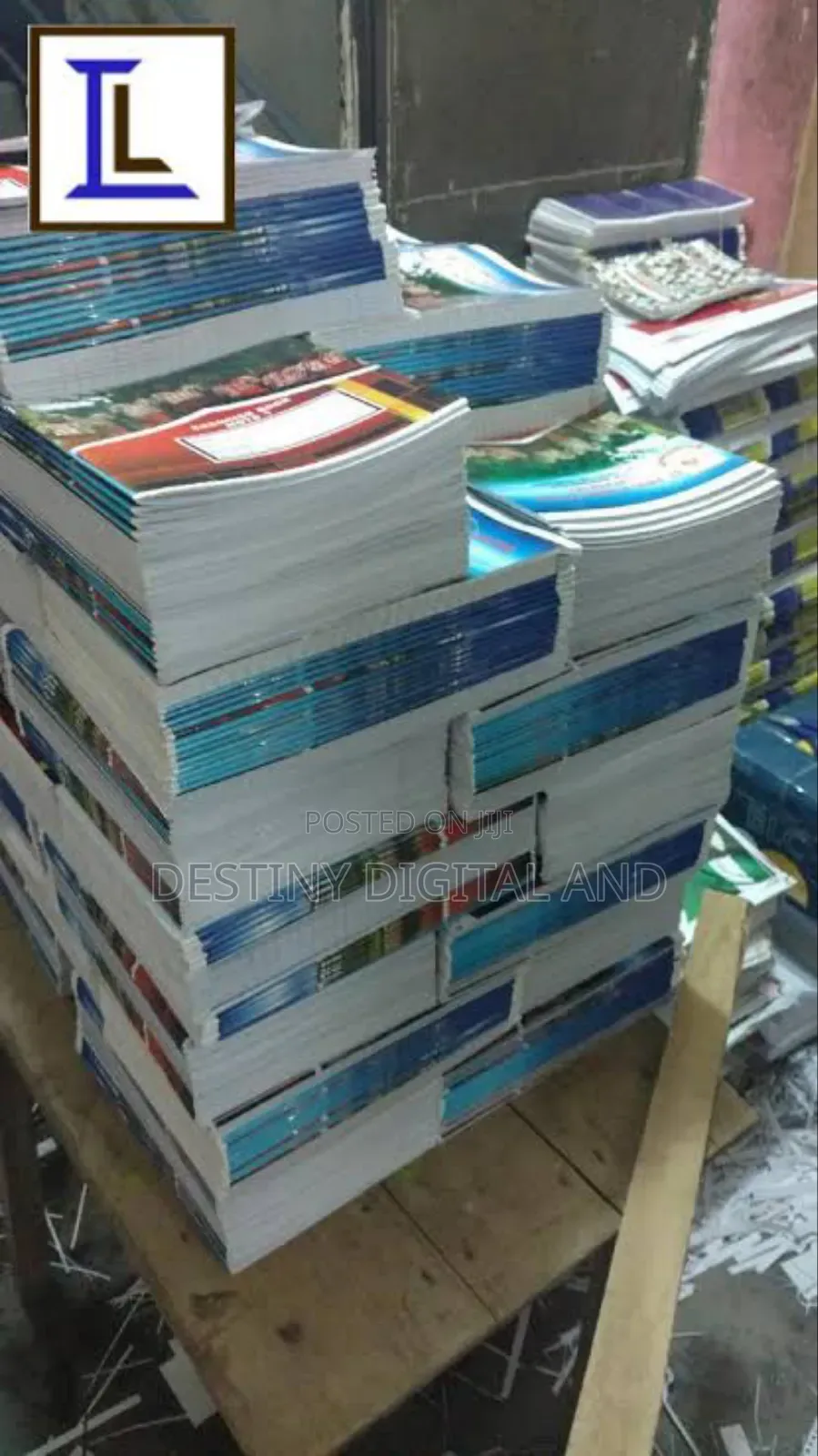 Exercise Books / Any Printing at All
