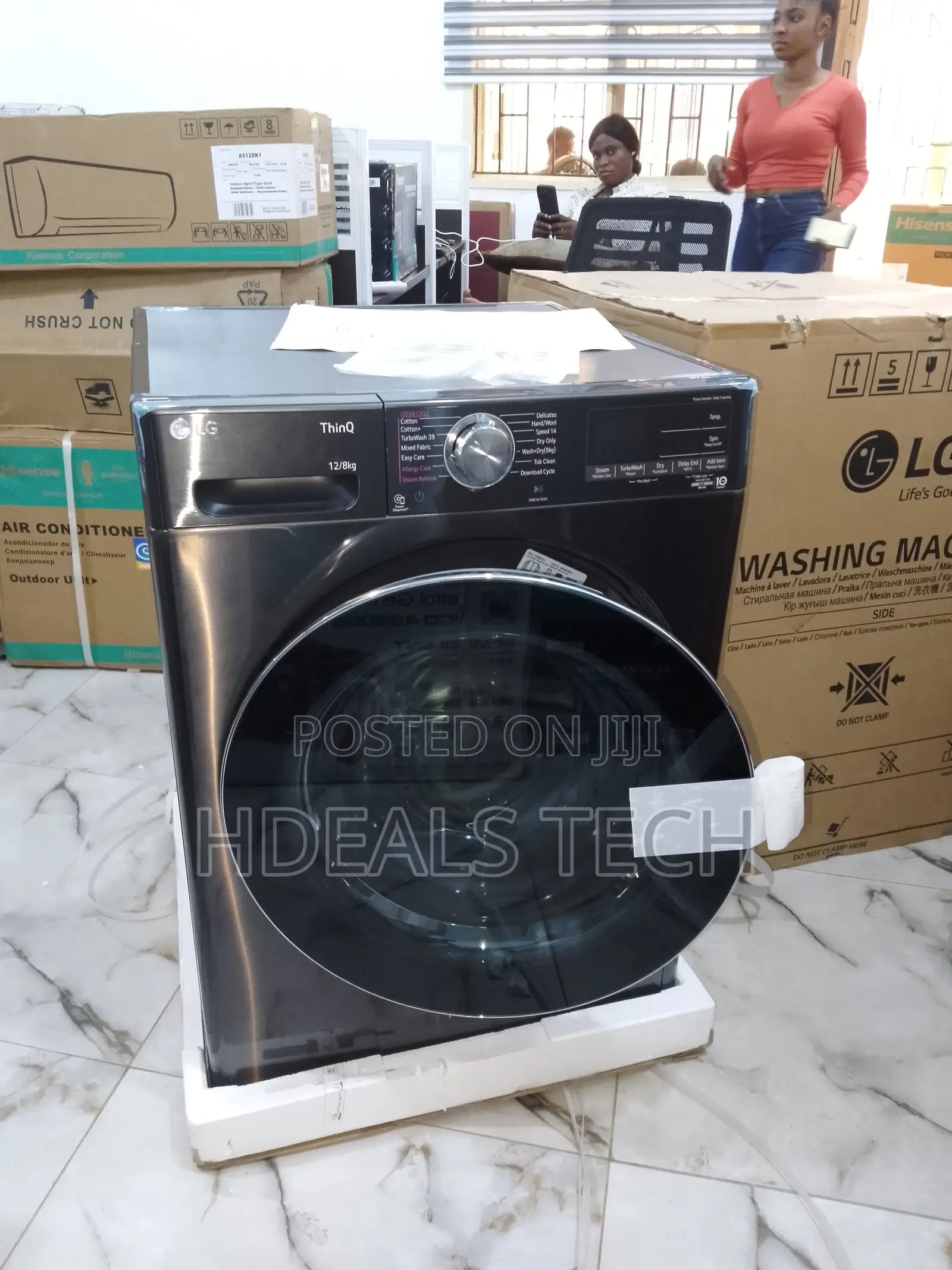 Front Load (Wash Dry) > LG 12KG Washing Maching 