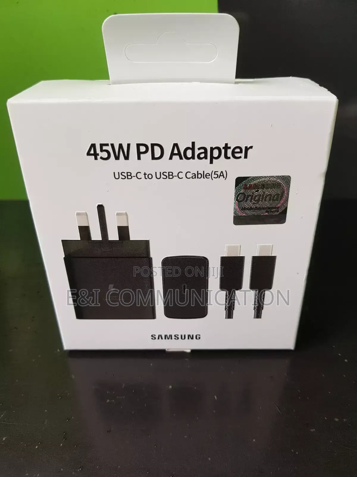 45w Type C to Type C Complete Charger.