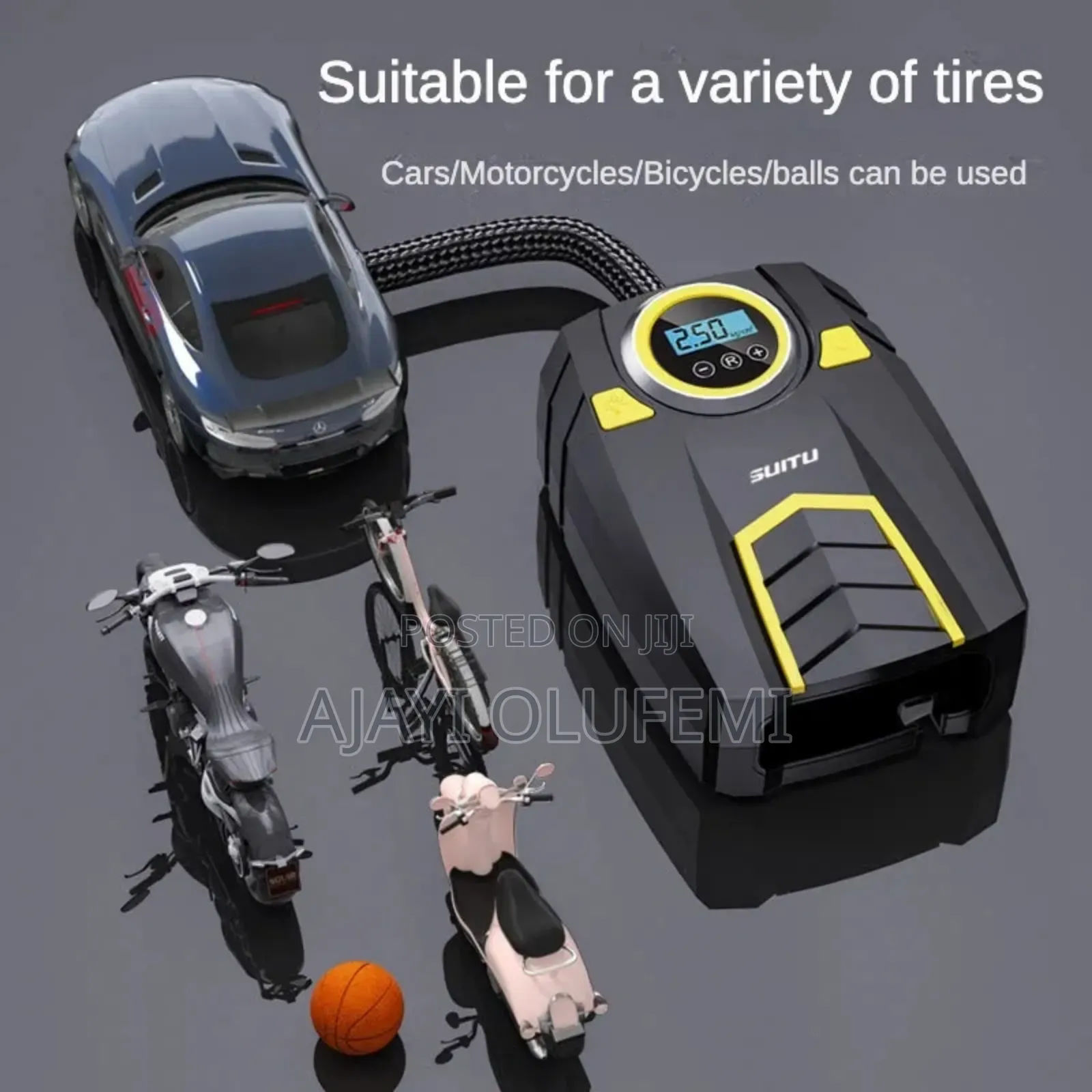 Suitu Tyre Inflators (Pointer / Digital Model).