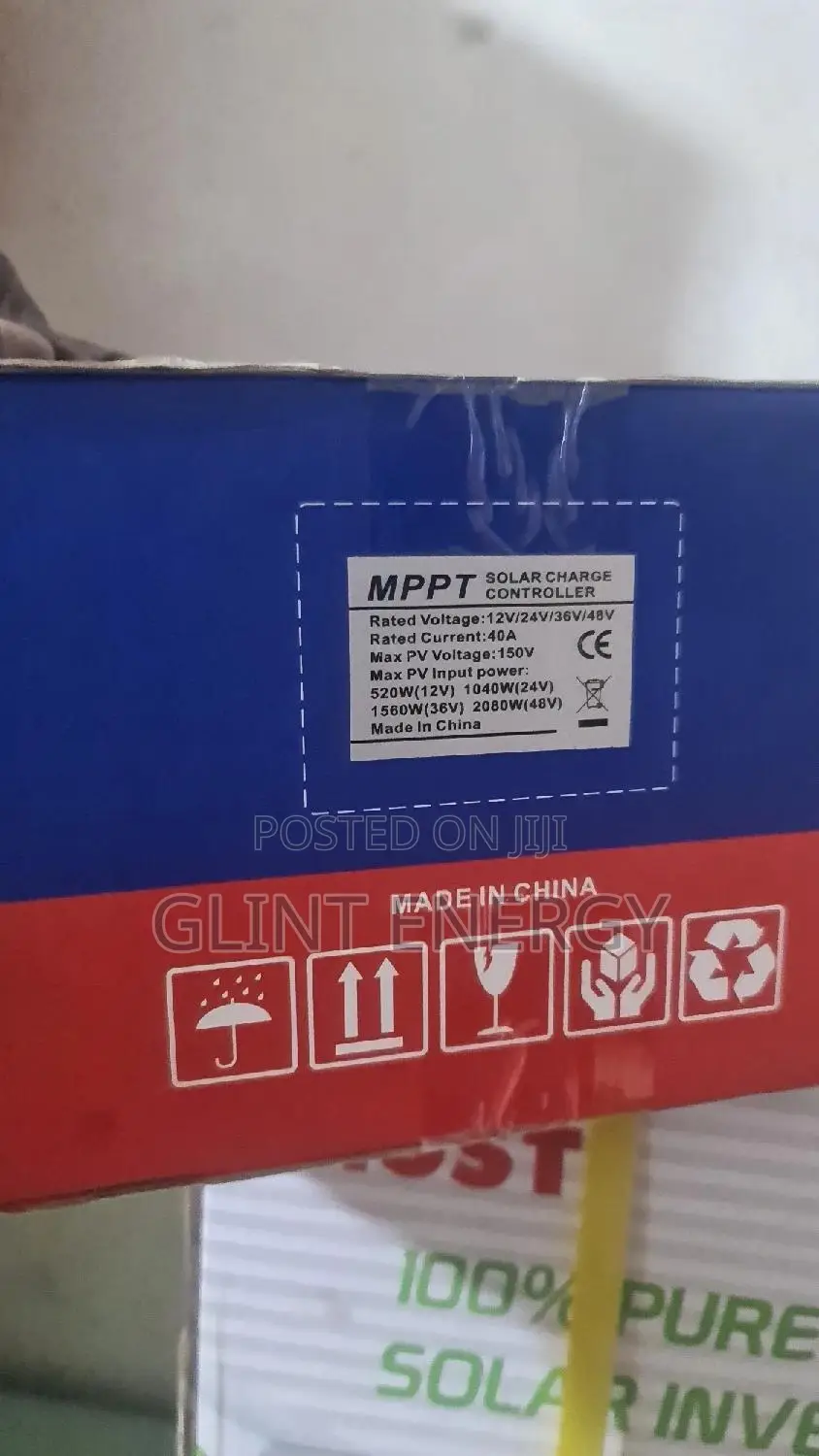 40ah 12v -48v Sms Mppt Charge Controller