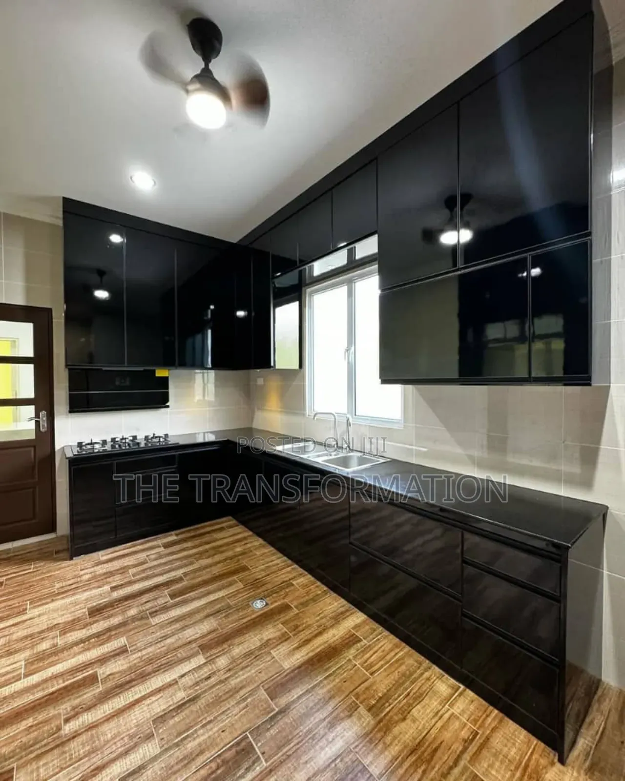 Kitchen Cabinets and Wall Unit