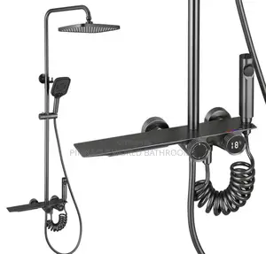 England High Quality Digital Display Standing Shower Set