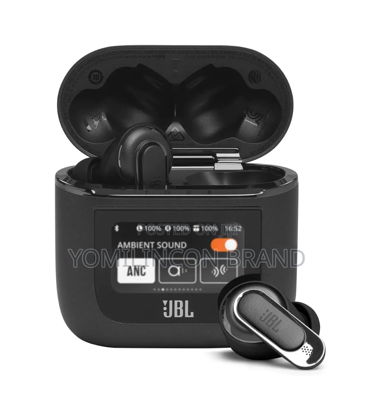 JBL Tour Pro 2 (Black) - True Wireless Noise Cancelli