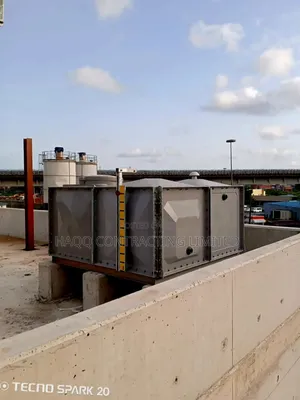 Industrial Water Tank Construction FRP /GRP Water Tank