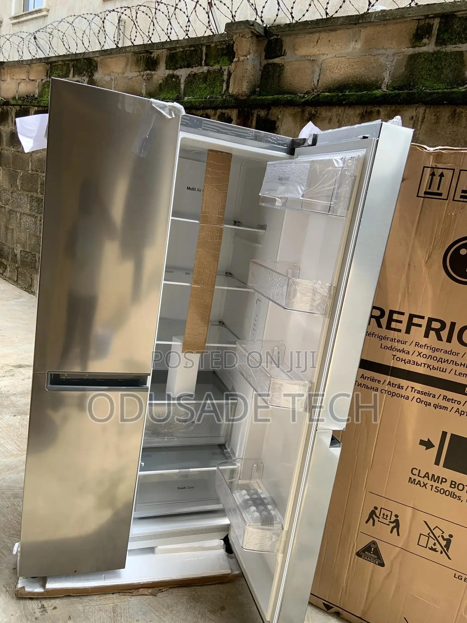 Best Grade LG 688L Side-by-Side Refrigerator REF 257 JLYL-B