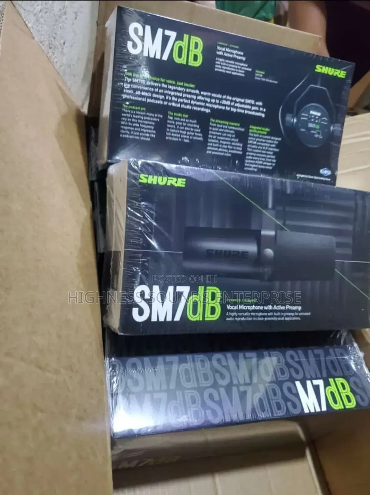 Original Shure Studio Microphone Sm7db