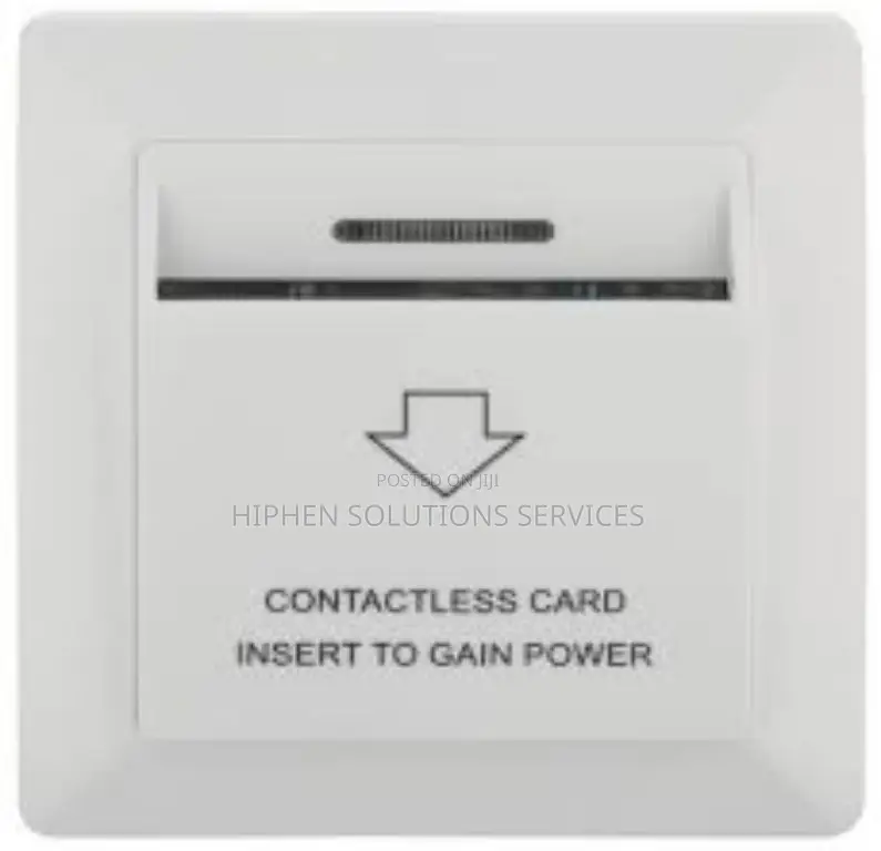 Hotel Insert Card for Hotel Energy Saving