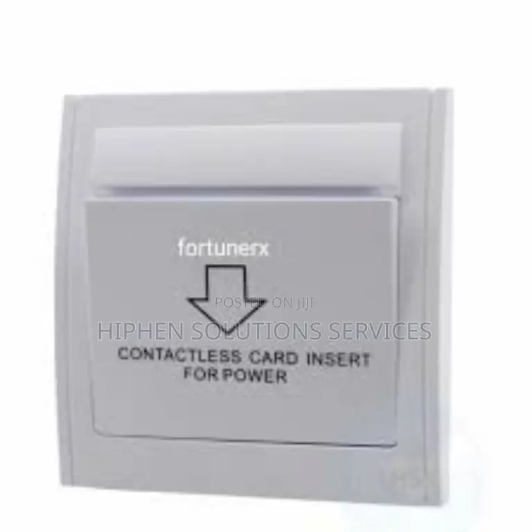 Insert Card for Hotel Energy Saving