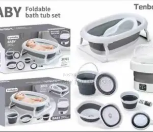 6 in One Baby Bath Set With Washing Machine