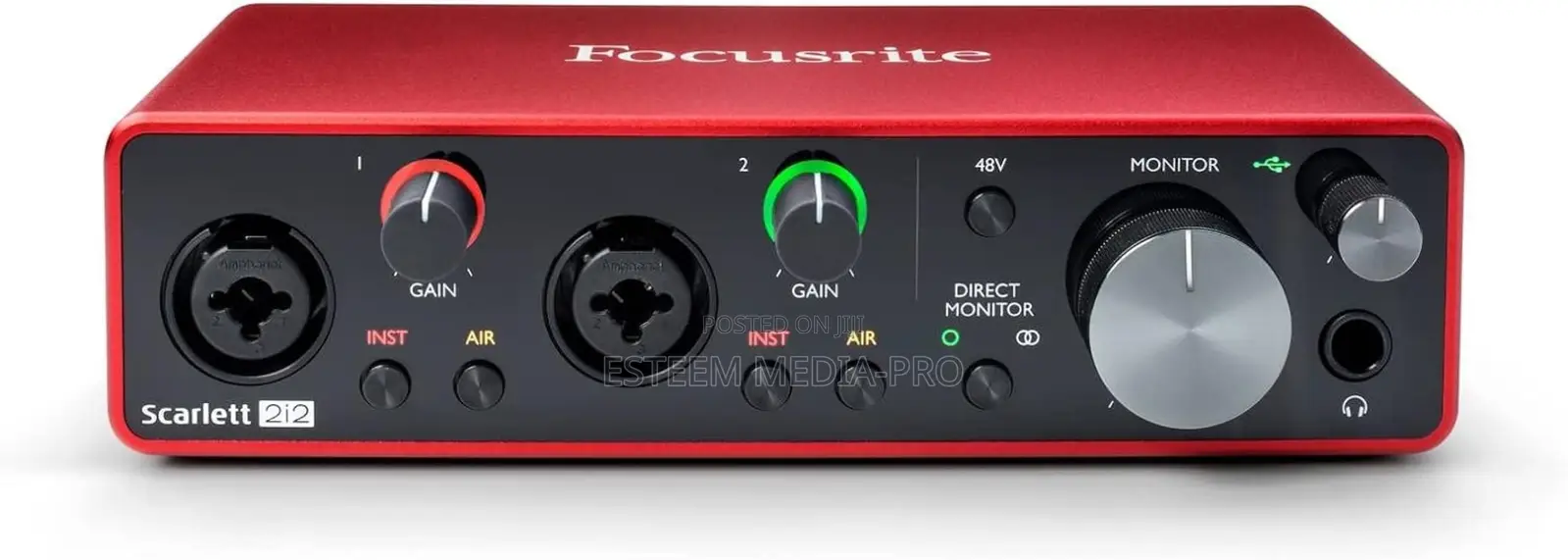 Focusrite Scarlett 2i2 Studio 3rd Gen Usb Audio Interface