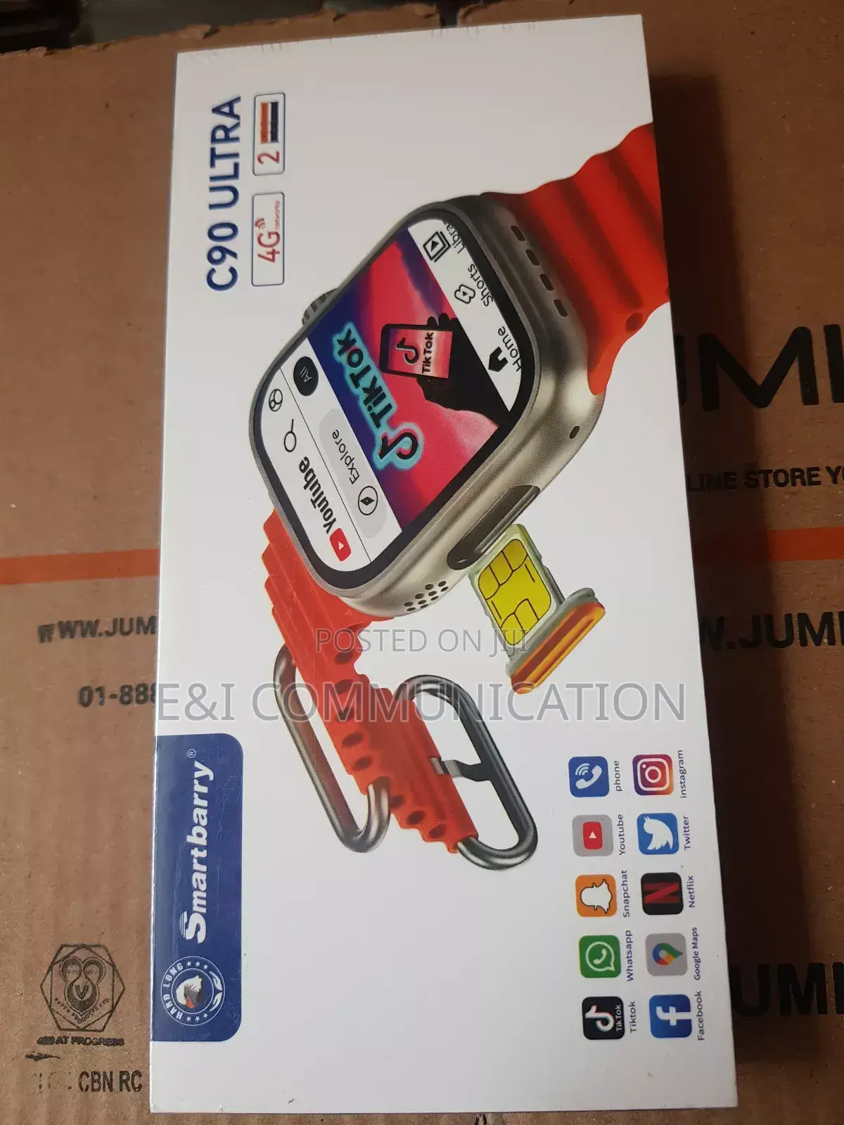 Smart Barry C90 Ultra Smartwatch.