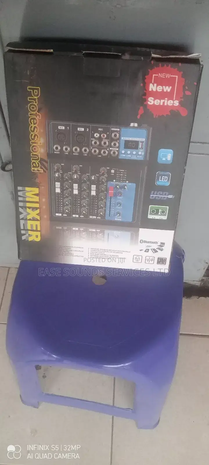 4channels Yamaha Mixer