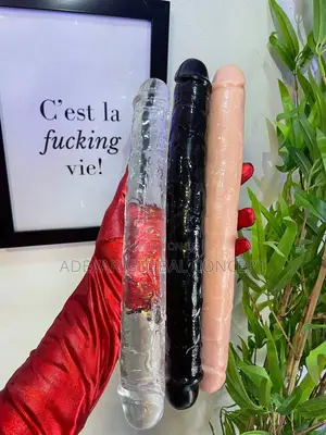 Double Ended Dildo Penis Sex Toy Women Vagina