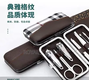 Leather Manicure Set in Abuja. Manicure Gift Idea